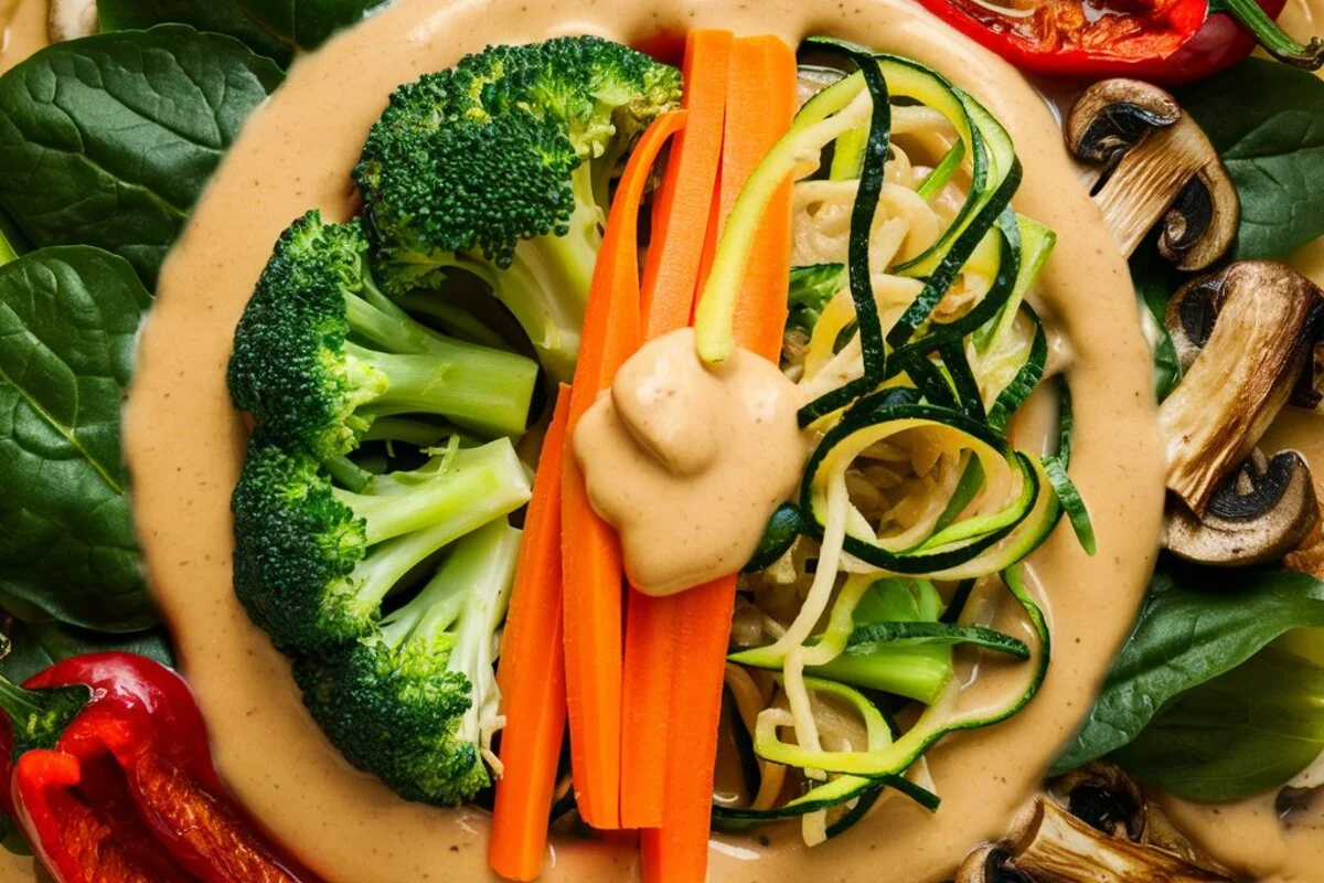 What vegetables go with alfredo?